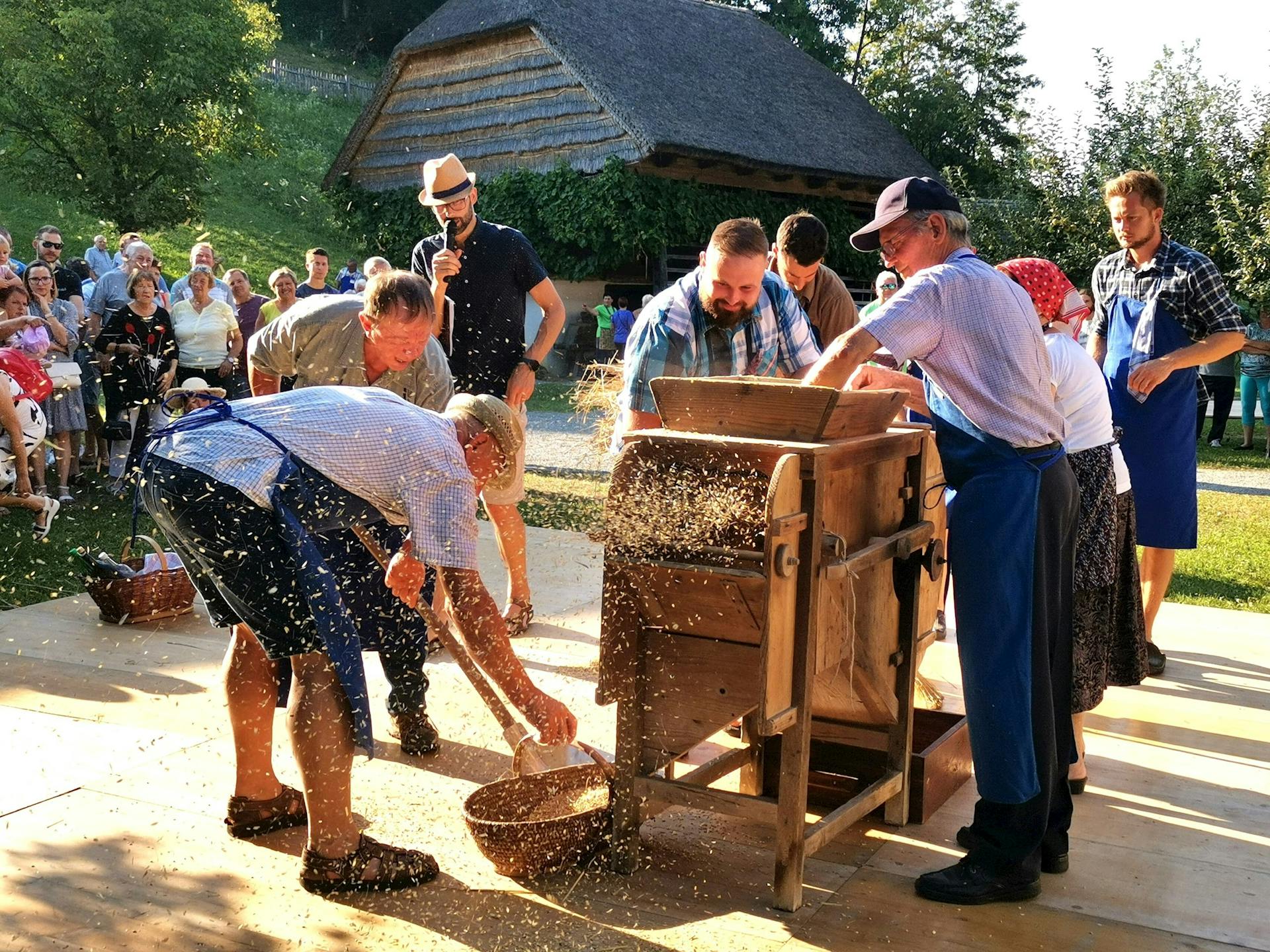 Likof na taberhi - praznik dediščine v Muzeju na prostem Rogatec